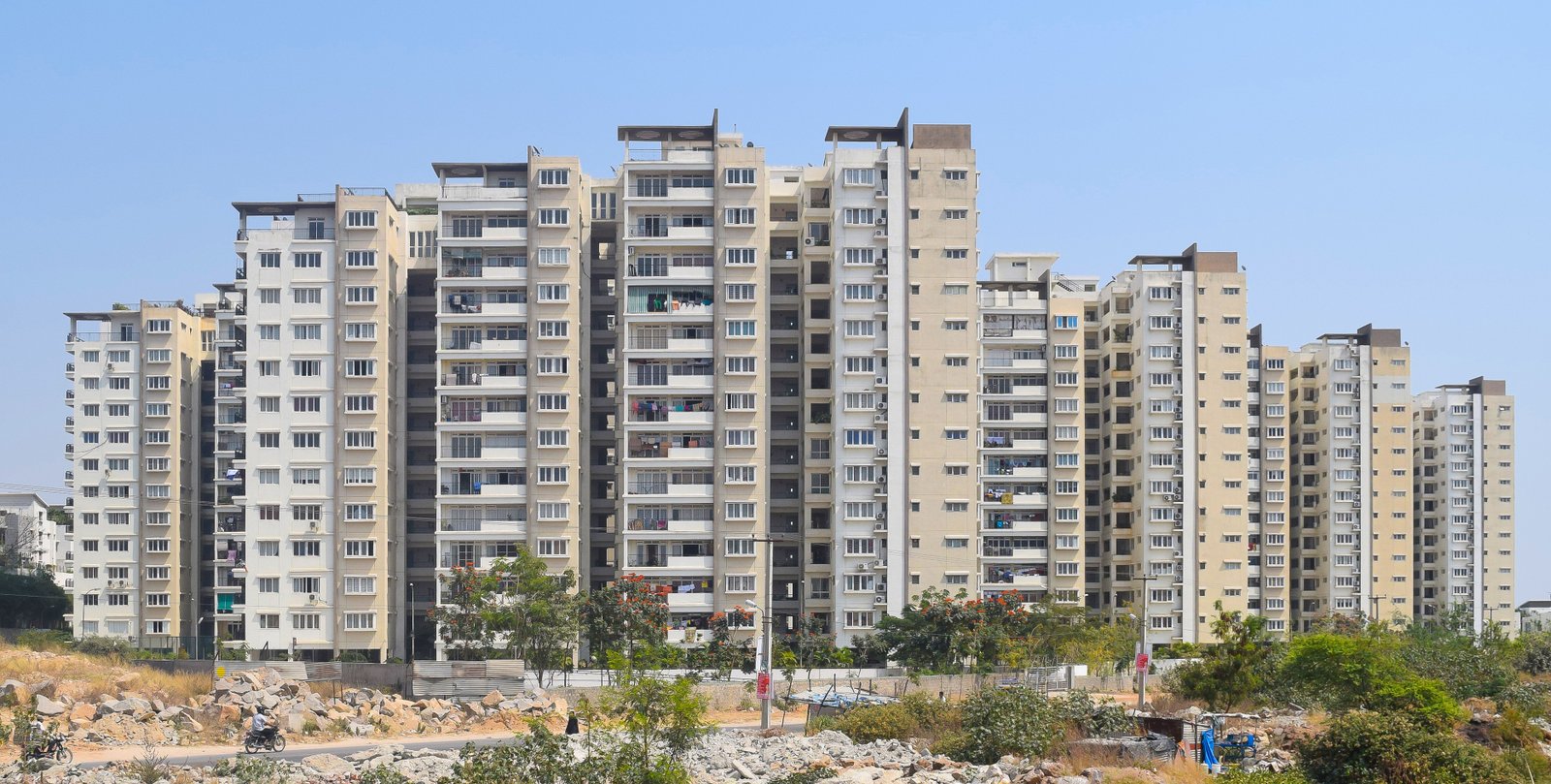 HITEC City building structure