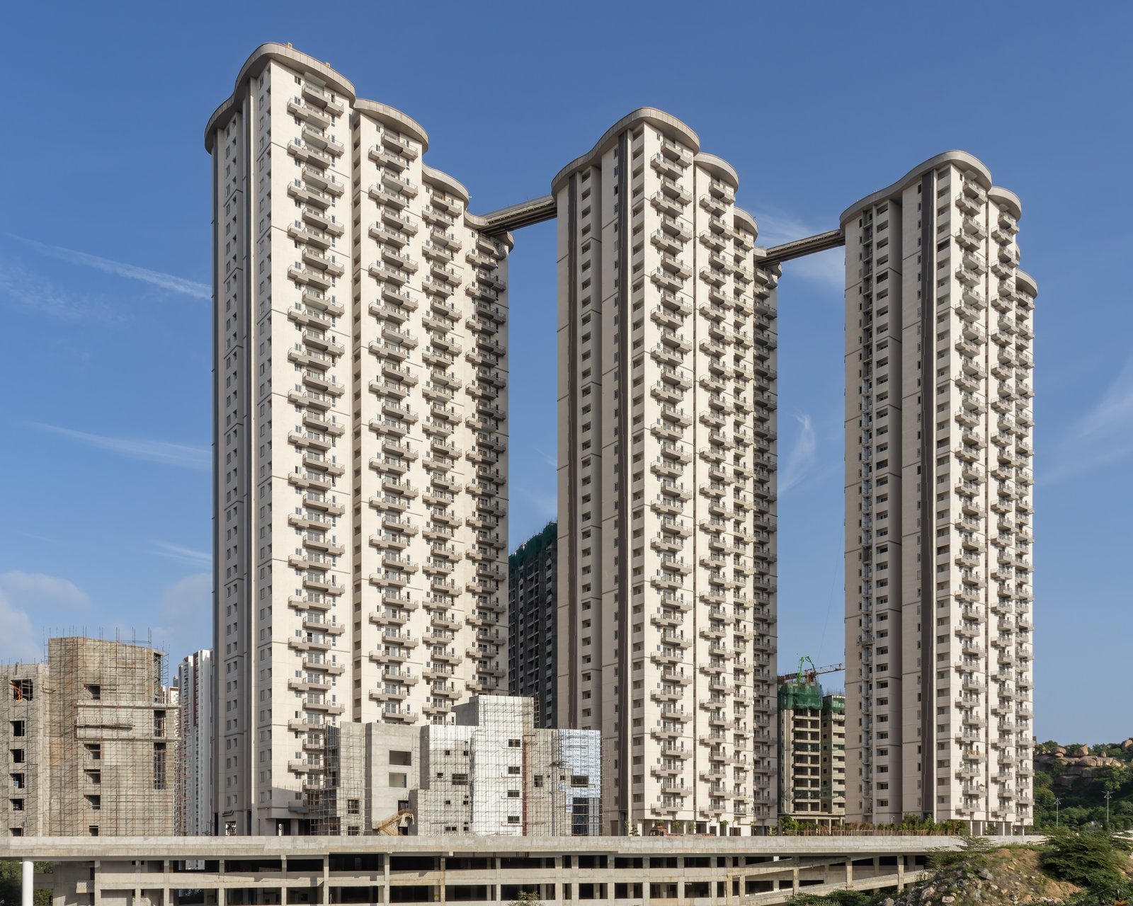 Sukhii Ubuntu high-rise building towers in Hyderabad